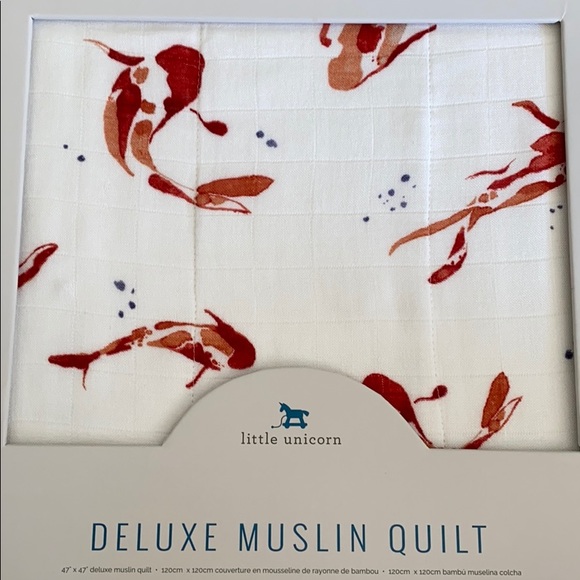 Little unicorn deluxe muslin quilt - Picture 2 of 5